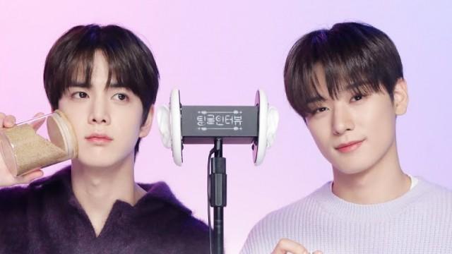 Ear Massage & Honey Massage ASMR by THE BOYZ YOUNGHOON & JUYEON | [Tingle Interview]