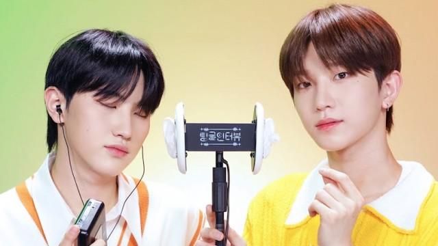 Compact Cassett Sound & Ear Cleaning ASMR | THE NEW SIX TAEHUN & SUNGJUN | [Tingle Interview]
