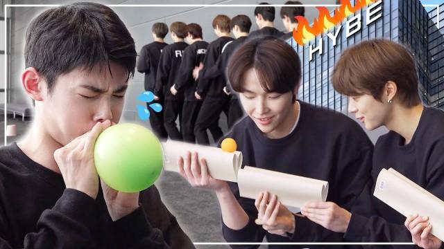 Challenge Hell in HYBE| WE LINK! Behind (☂️)
