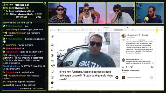 Selvaggia Lucarelli REGISTRA un TASSISTA che si LAMENTA per il POS… | Cerbero Podcast #1886