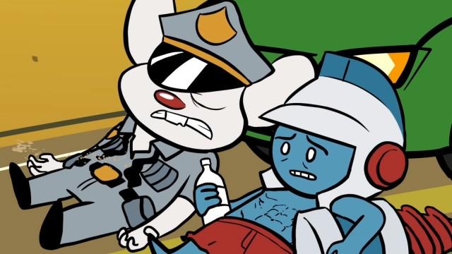 Dig Dug and Mappy Are Friends