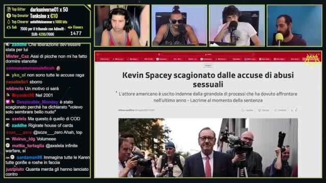 Kevin SPACEY ASSOLTO dalle ACCUSE di VIOLENZA Sessuale | Cerbero Podcast #1892