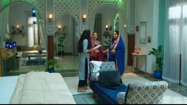 Hina gets Haider's signature on the property papers