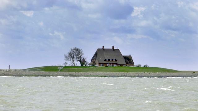 Las islas Halligen, bajo el yugo de las inundaciones