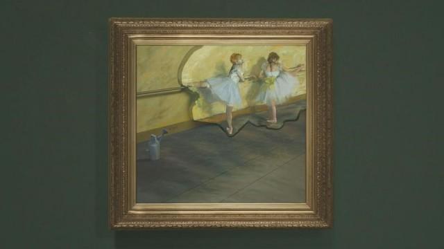 Danseuses à la barre, Edgar Degas (2/3) : Concours de mimes