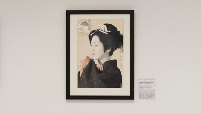 Portrait de Yatsuyama Hiranoya, Kitagawa Utamaro (2/3) : Karakoé