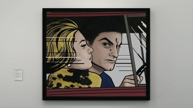 In the Car, Roy Lichtenstein (1/3) : Crash test