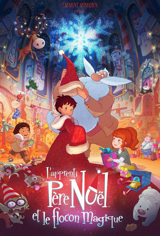 El aprendiz de papá noel y el copo de nieve mágico