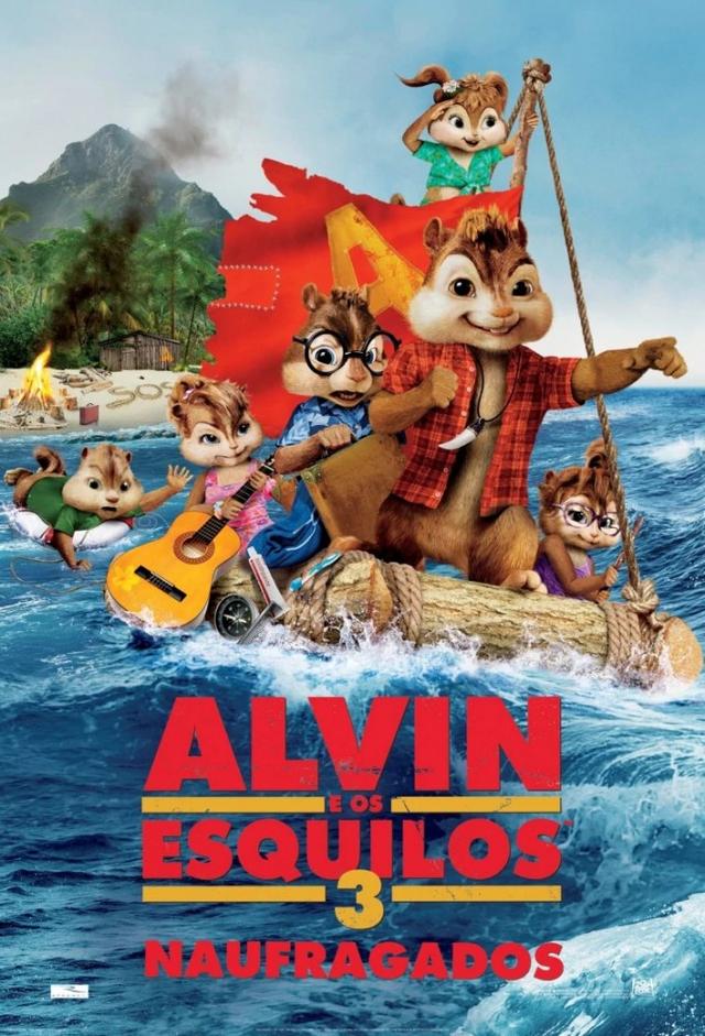 Alvin e os Esquilos 3: Naufragados