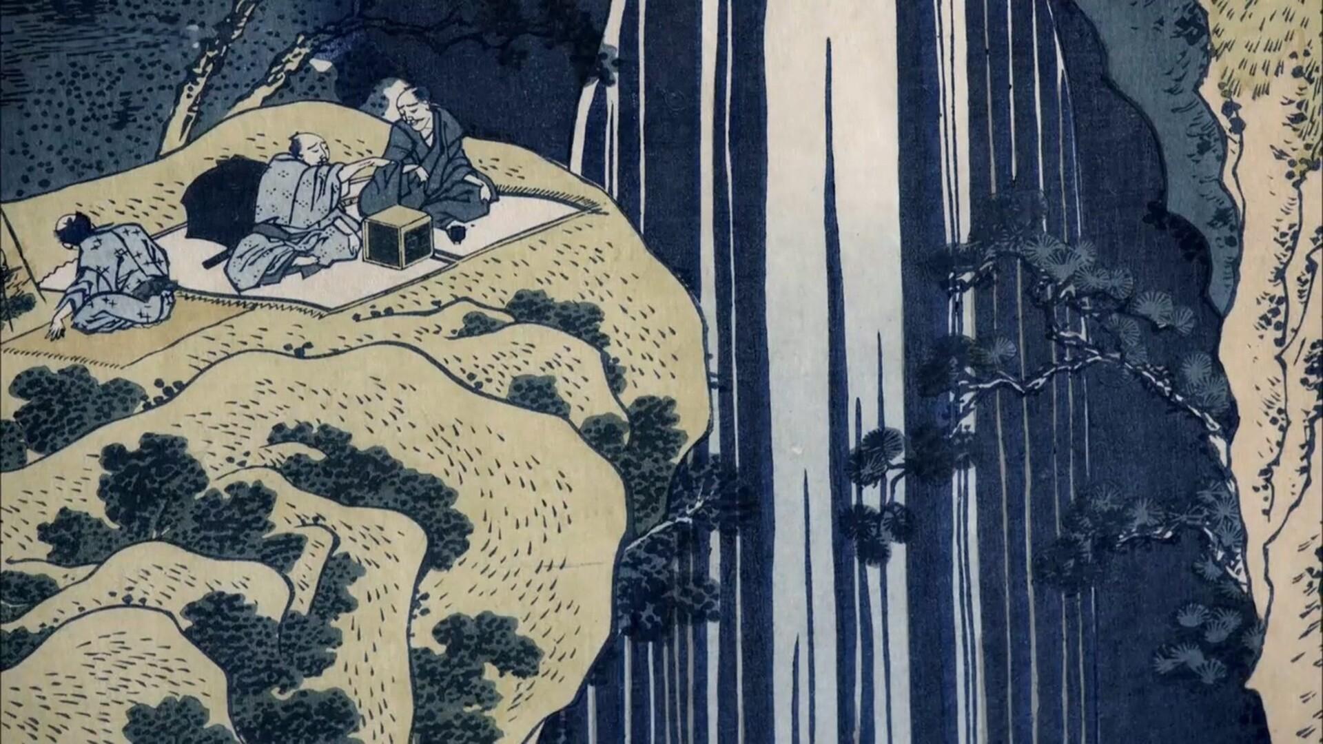 A Visit to Hokusai