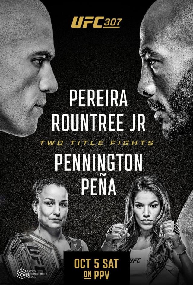 UFC 307: Pereira vs Rountree Jr.