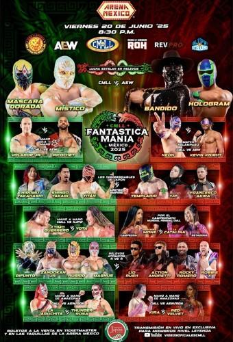 CMLL Presenta NJPW Fantastica Mania México 2025