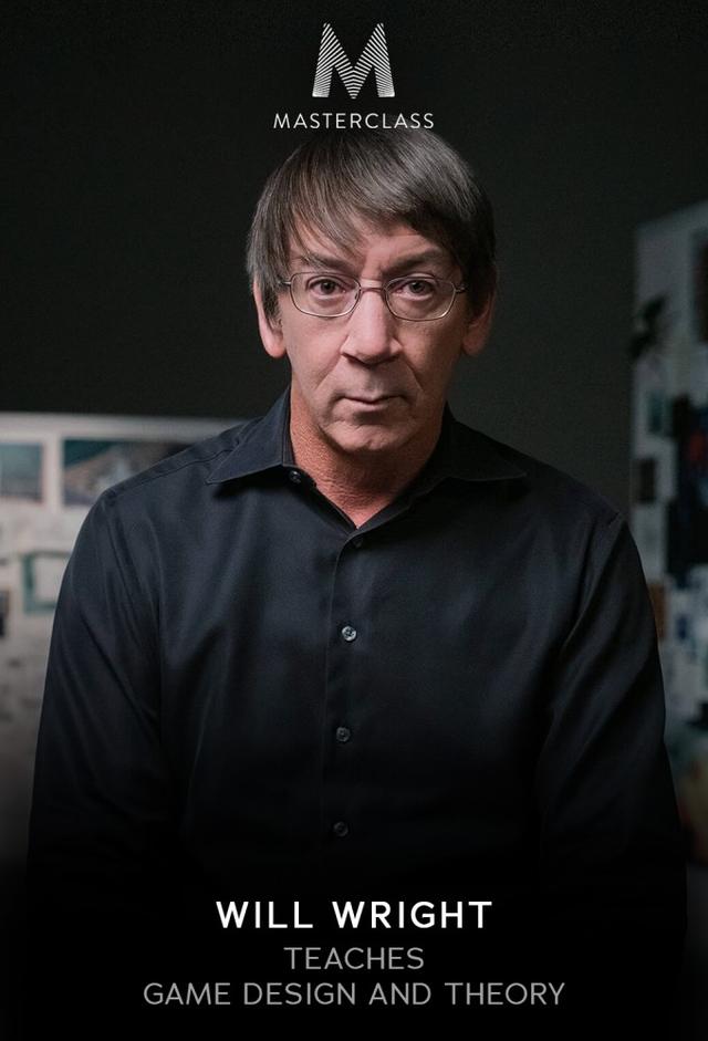 MasterClass: Will Wright Teaches Game Design and Theory