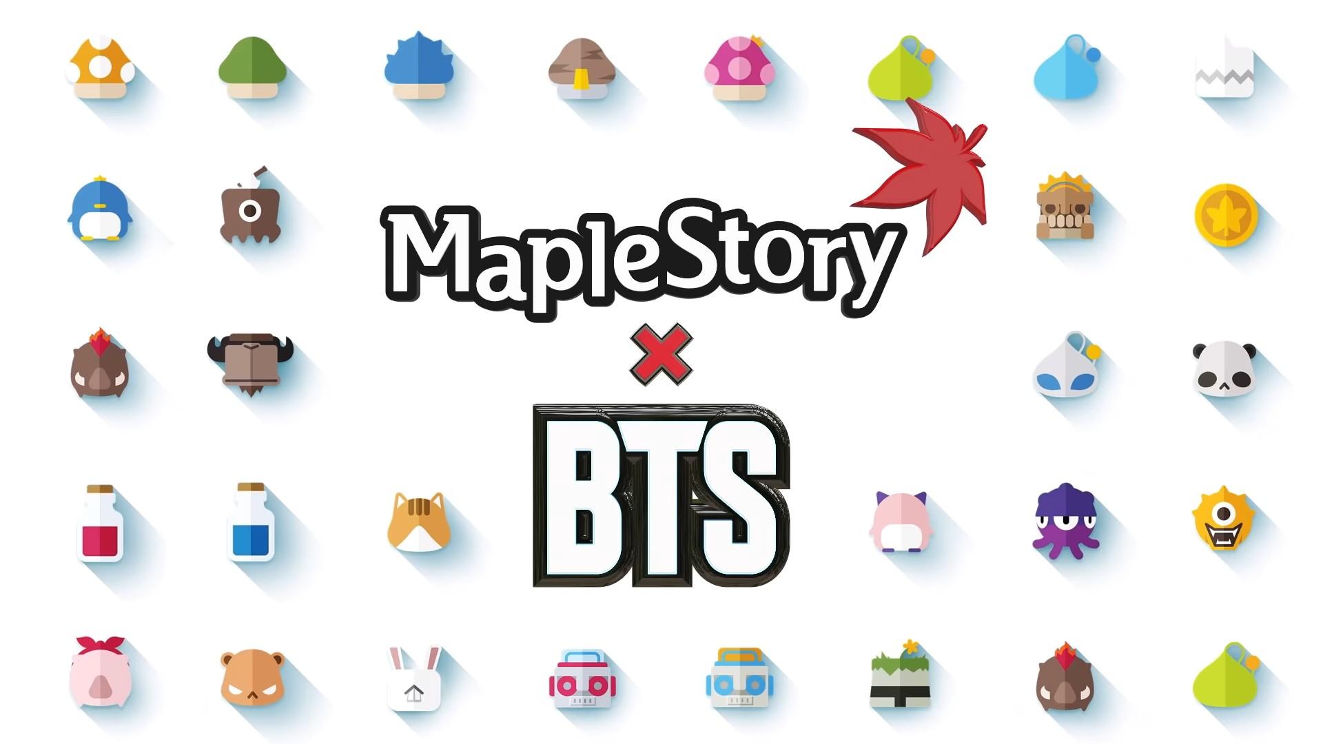 MapleStory X BTS