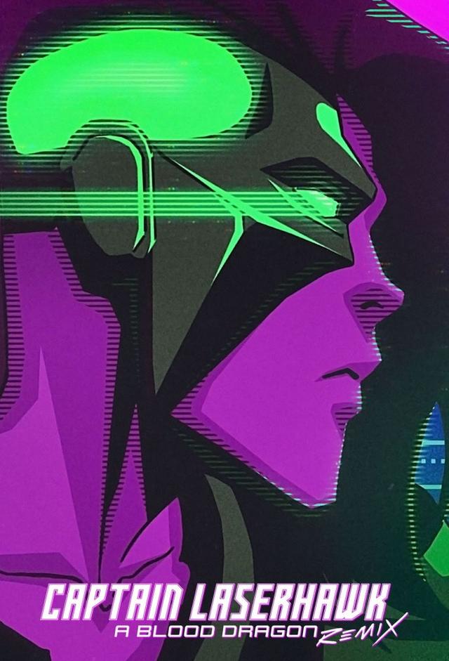 Capitán Laserhawk: Un remix de Blood Dragon