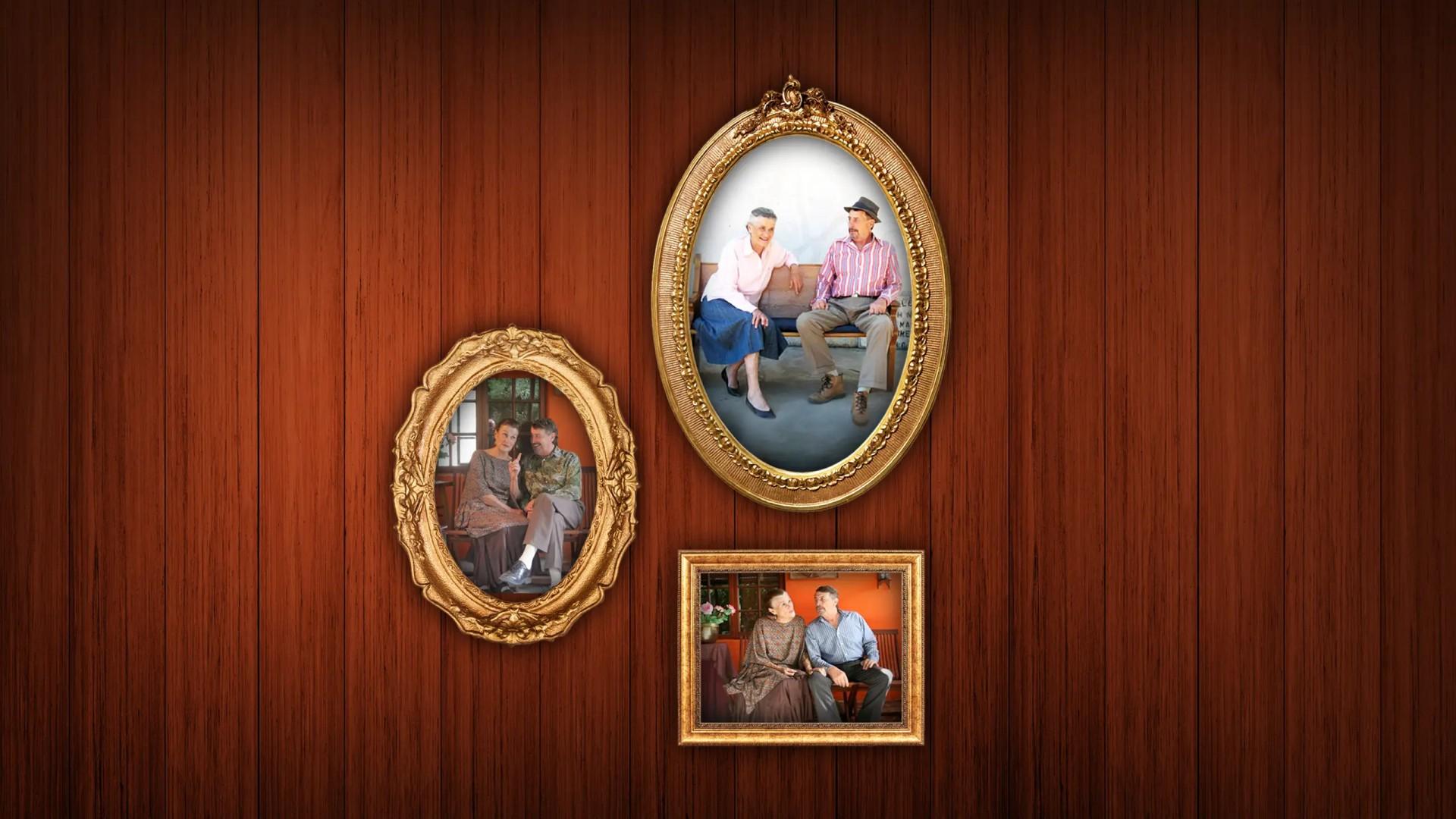 Oupa & Ouma sit op die stoep