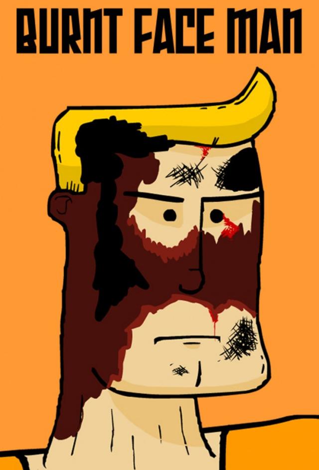 Burnt Face Man