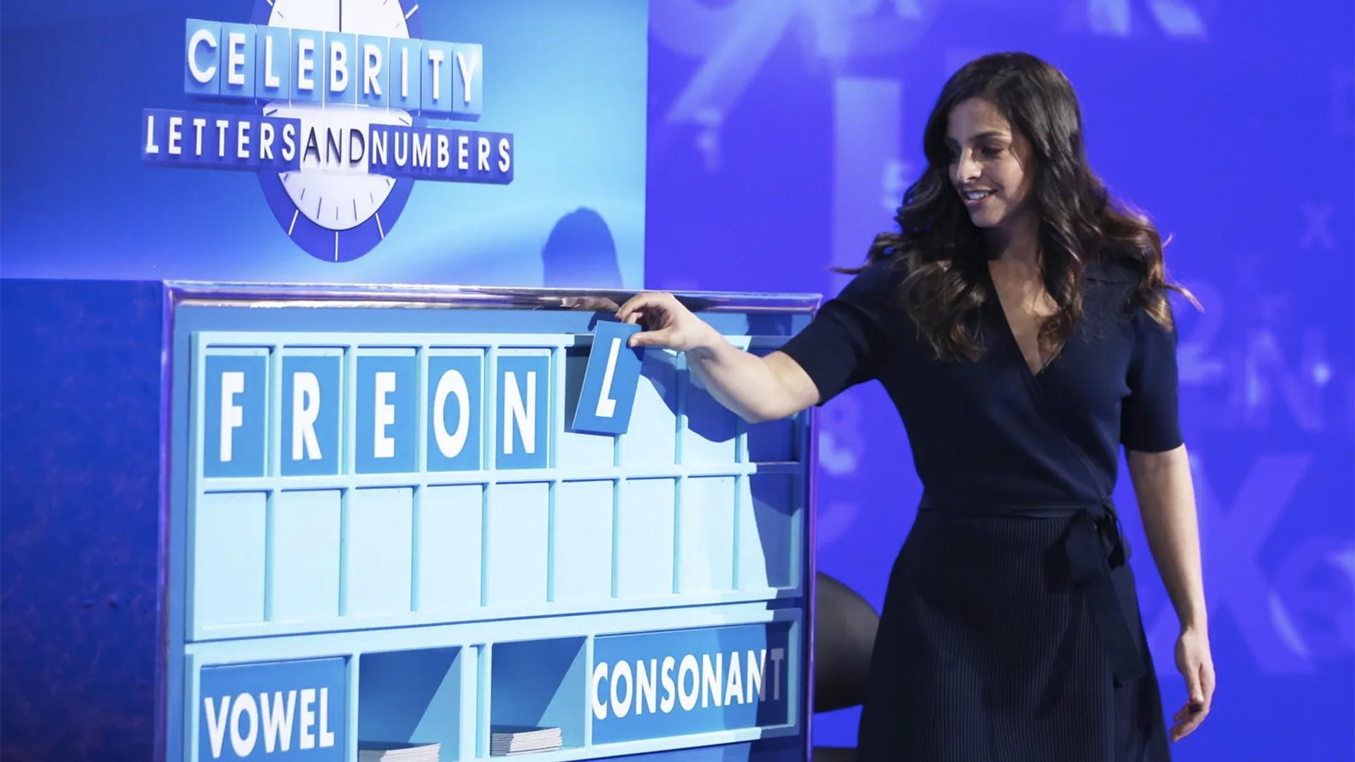 Celebrity Letters and Numbers