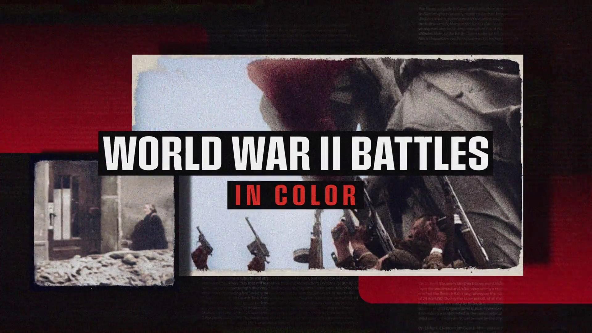 WWII Battles in Colour