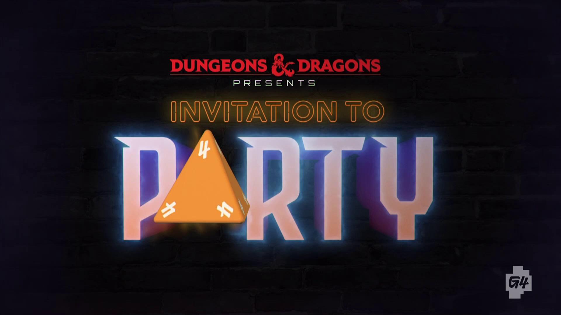 D&D's Invitiation to Party