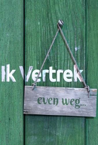Ik Vertrek: Even Weg