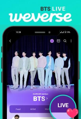 BTS Weverse LIVE