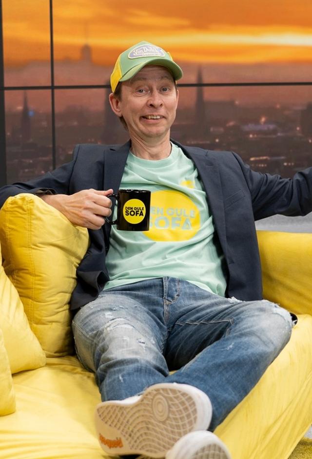 Den gule sofa med Allan Sindberg