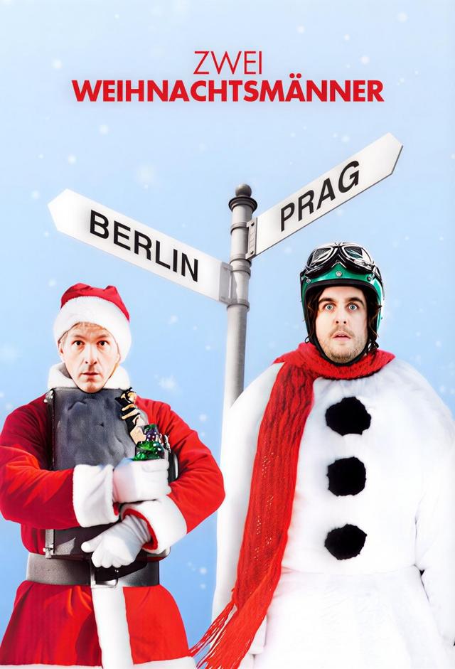 Zwei Weihnachtsmänner