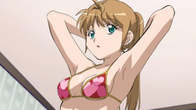 Oh, Yeah! Lets Go to a Pool! You Wanna See Me In a Swimsuit, Right?! / Here Comes the Rival! Who's That F-Cup Girl?!