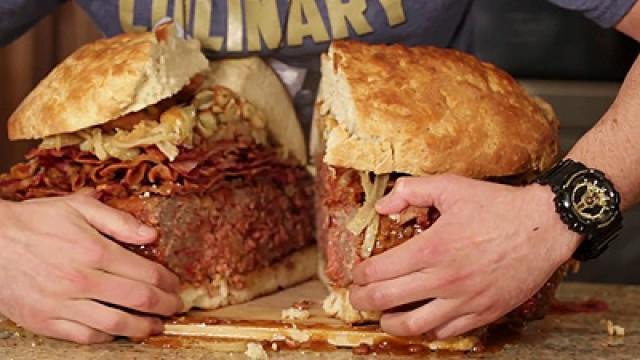 Mega Rib Sandwich