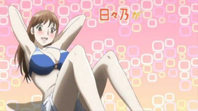 Hibino Works Out in Her Swimsuit ~ Kamisama Diet!