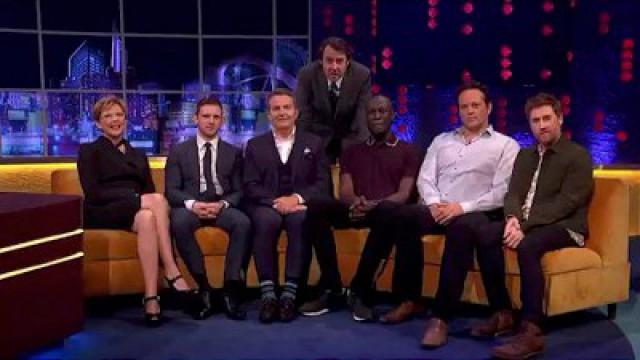 Vince Vaughn, Stormzy, Jamie Bell, Annette Bening, Bradley Walsh, Jamie Lawson