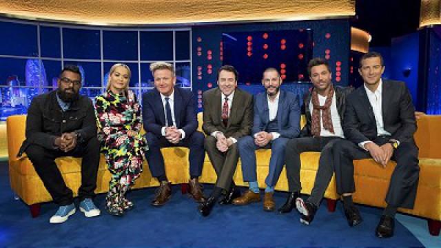 Gordon Ramsay, Fred Sirieix, Gino D'Acampo, Bear Grylls, Romesh Ranganathan, Rita Ora