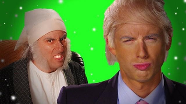 Behind the Scenes - Donald Trump vs Ebenezer Scrooge