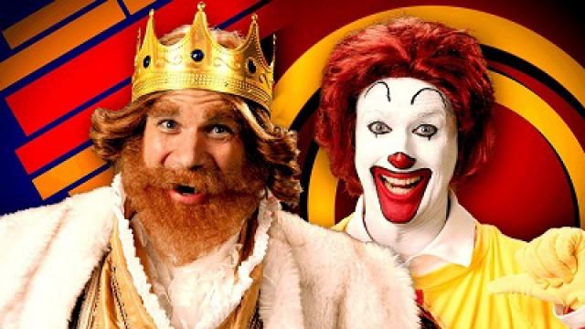 Ronald McDonald vs The Burger King