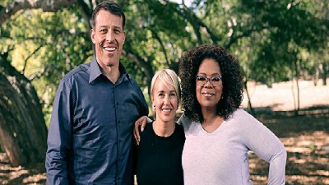 Oprah, Tony Robbins and His Wife Sage