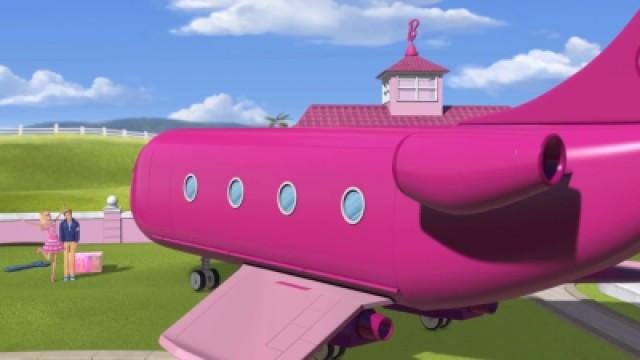 Barbies Flugzeug