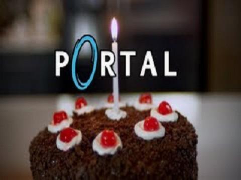 Portal Cake! It's Not a Lie!