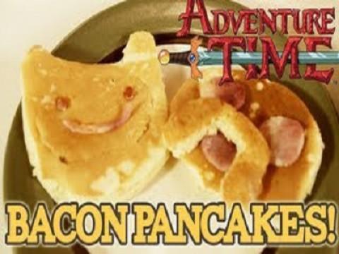 Adventure Time Bacon Pancakes