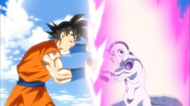 Il duello tra Freezer e Goku