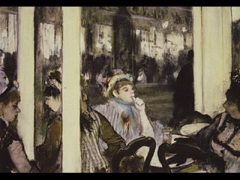 "Femmes à la terrasse d'un café le soir" d'Edgar Degas (1877)