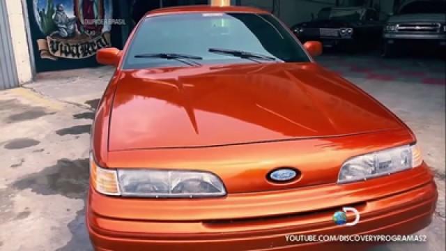 Pintura Candy do Crown Victoria e Novo Trike