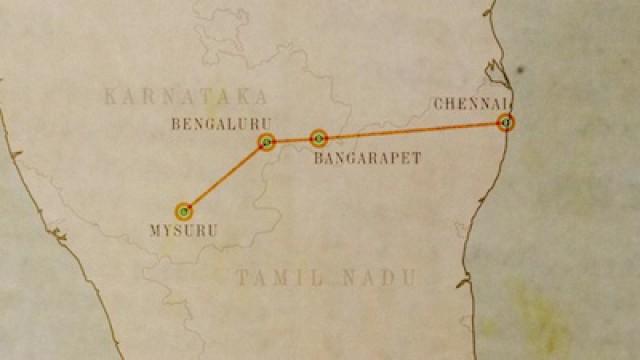 Mysuru to Chennai