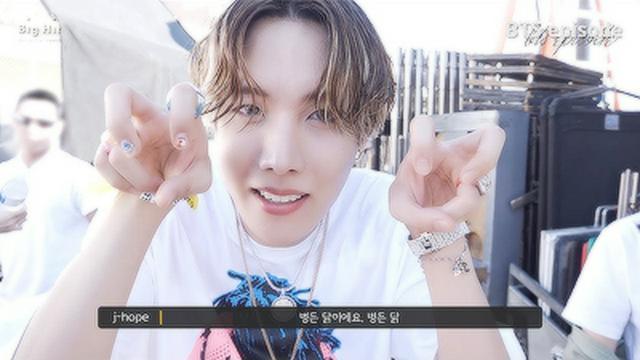 j-hope 'Chicken Noodle Soup (feat. Becky G)' MV Shooting Sketch