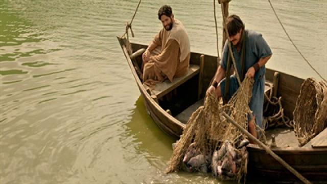Capítulo 31 (Pedro recoge red llena de peces después de obedecer a Jesús)