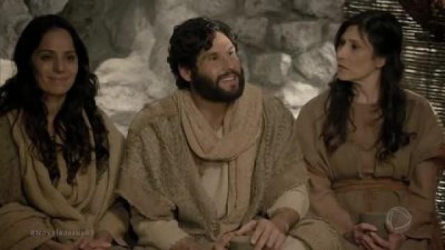 Caifás pide a Barrabás hacer una revuelta contra Pilato