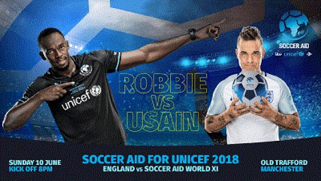 Soccer Aid for UNICEF 2018