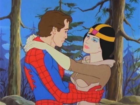 Spiderman rencontre la fille du futur