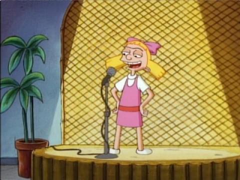 Helga, la actriz
