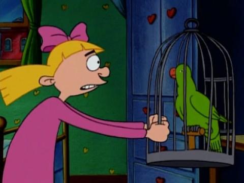 Helga und der Papagei